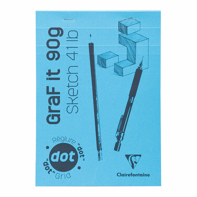 Clairefontaine Grafit Pad Dotted Pages Assorted Cover