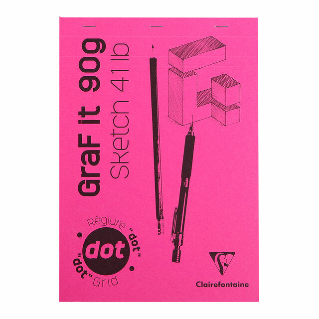 Clairefontaine Grafit Pad Dotted Pages Assorted Cover
