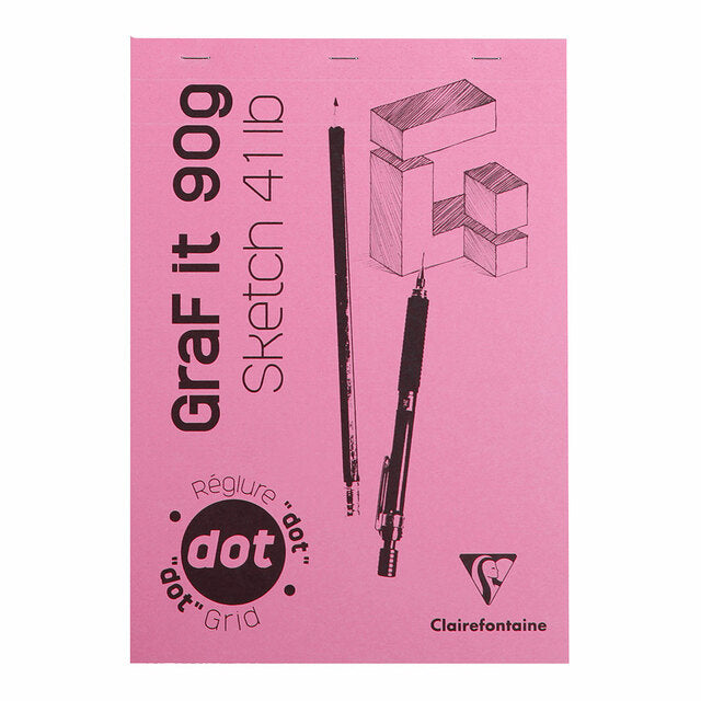 Clairefontaine Grafit Pad Dotted Pages Assorted Cover