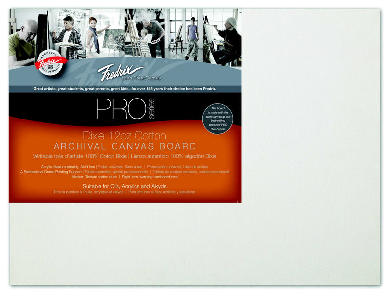 Fredrix Archival Cotton Canvas Boards