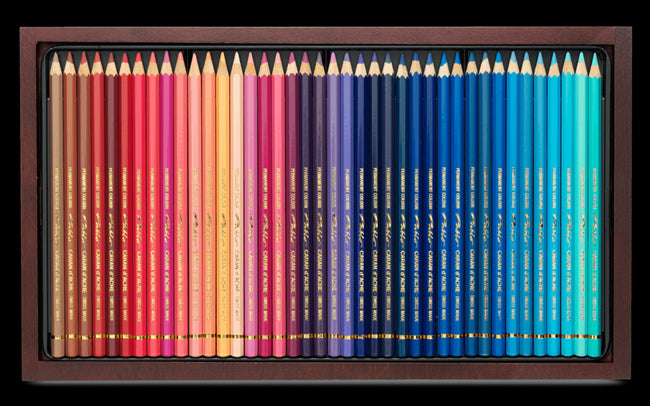 Caran D'ache Pablo Coloured Pencils - Wooden Box Of 120