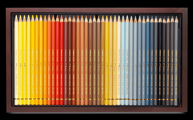 Caran D'ache Pablo Coloured Pencils - Wooden Box Of 120