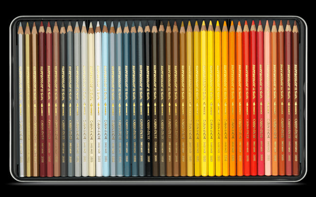 Caran D'ache Supracolour Soft Aquarelle Colour Pencil Set of 80