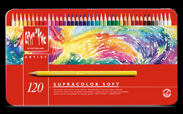 Caran D'ache Supracolour Soft Aquarelle Colour Pencils  Set Of 120