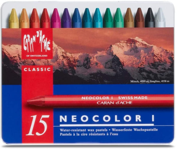 Caran D'ache Neocolor 1 Wax Oil Pack Of 15#Pack Size_Pack of 15