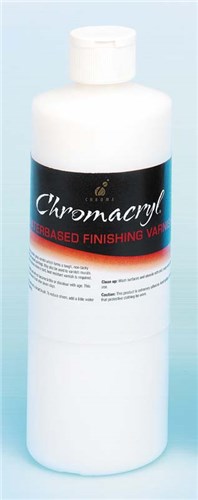 Chromacryl Water Based Finish Varnish 500ml Gloss