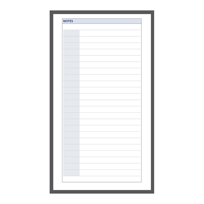 Debden Personal Dayplanner Refill Notes