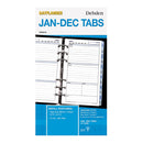 Debden Personal Dayplanner Tabs Jan-dec