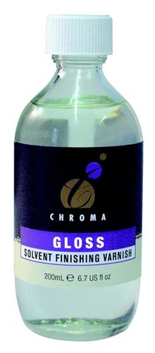 Chroma Gloss Solvent Varnish 200ml