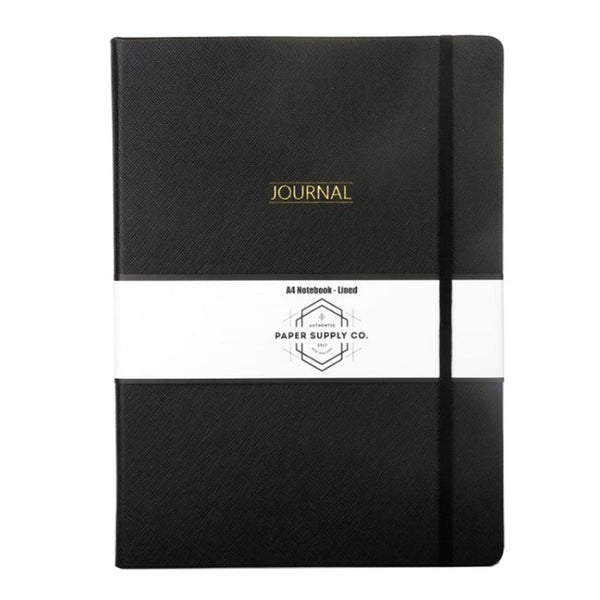 OSC Citta Hardcover Journal Black#Size_A4