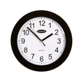 carven clock 250mm frame#colour_BLACK