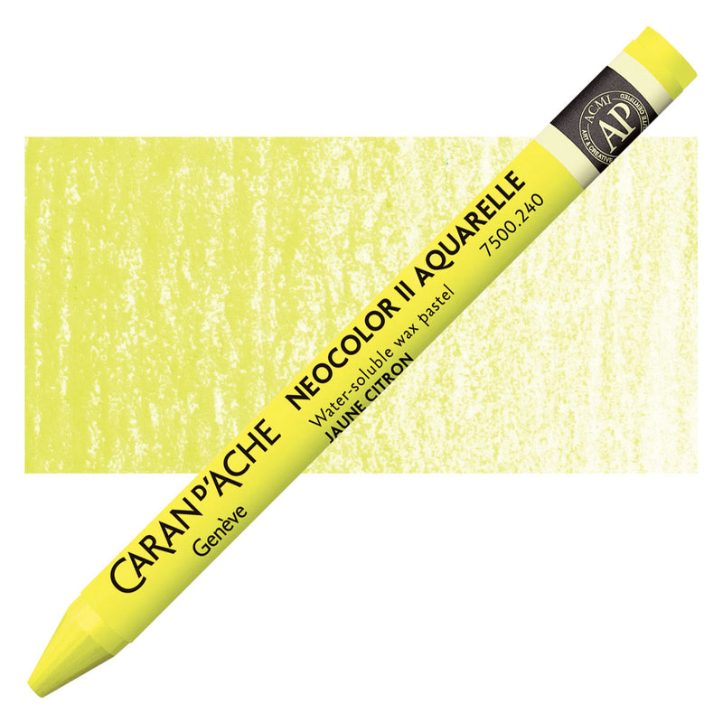 Caran D'Ache Neocolor II Aquarelle Pastel Crayons