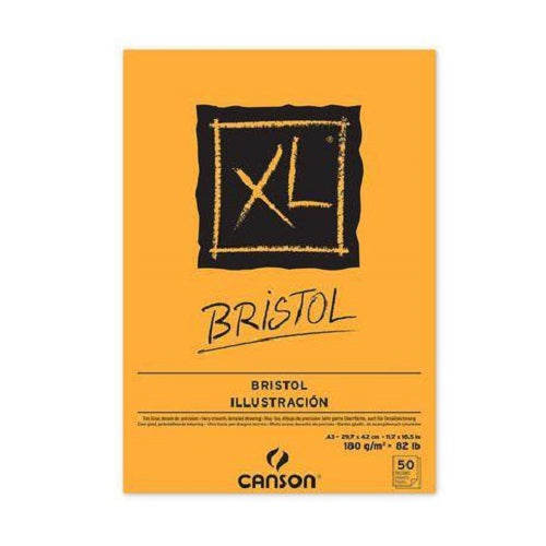 Canson XL Bristol Pad 180gsm (50 Sheets)