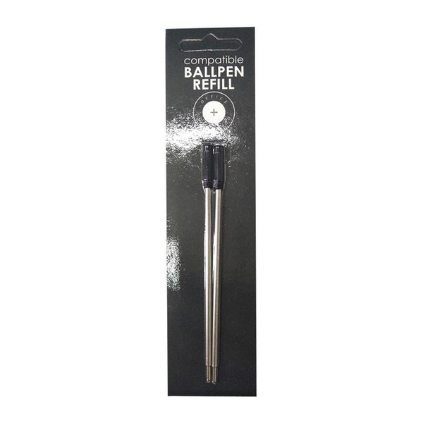 GBP Compatible Cross Ballpoint Refill Pack of 2#Colour_BLACK