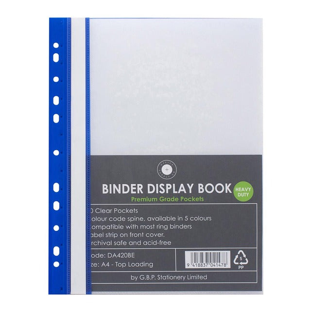 OSC Binder Display Book A4 20 Pocket