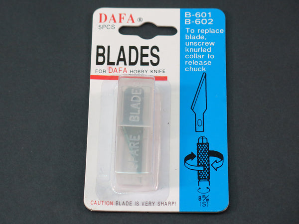 dafa b 602 hobby knife 5 piece replacement blades