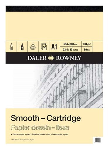 Daler Rowney Series A Cartridge Pad#Size_A1