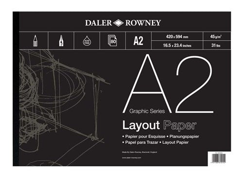 Daler Rowney Sa Layout Pad A2