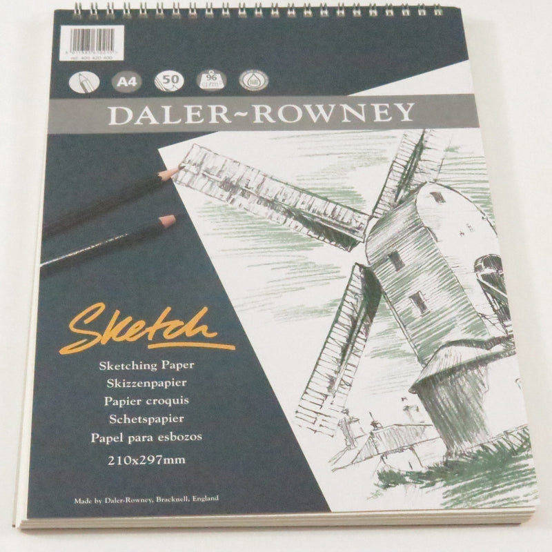 Daler Rowney S2 Spiral Sketch Book A4
