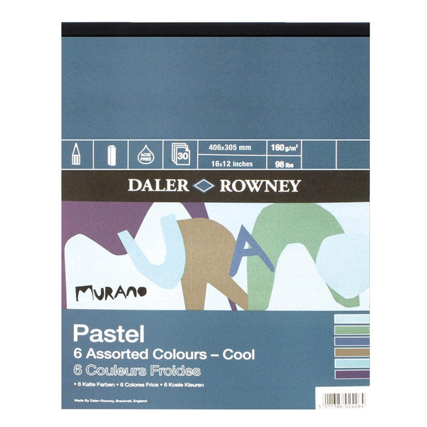 Daler Rowney Murano Pad 16x12 Inches 30 Sheets#colour_Cool
