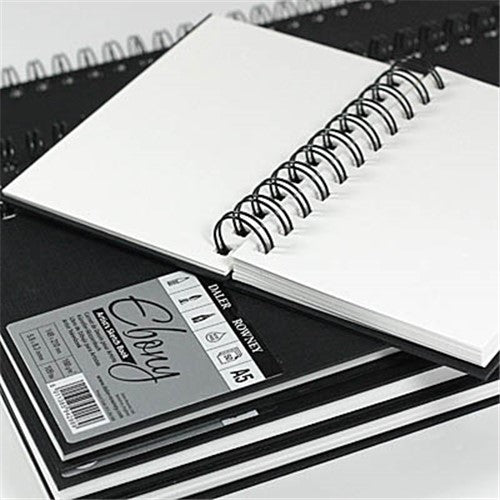 Daler Rowney Ebony Hardback Sketchbook A5L