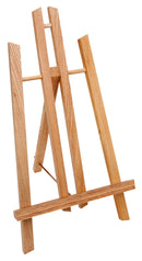 Das Mini Elm Wood A Frame Display Easel 10cm