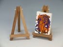 Das Mini Elm Wood A Frame Display Easel 10cm