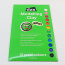 Das Modelling Clay 210 Gram Set Of 12 Colours