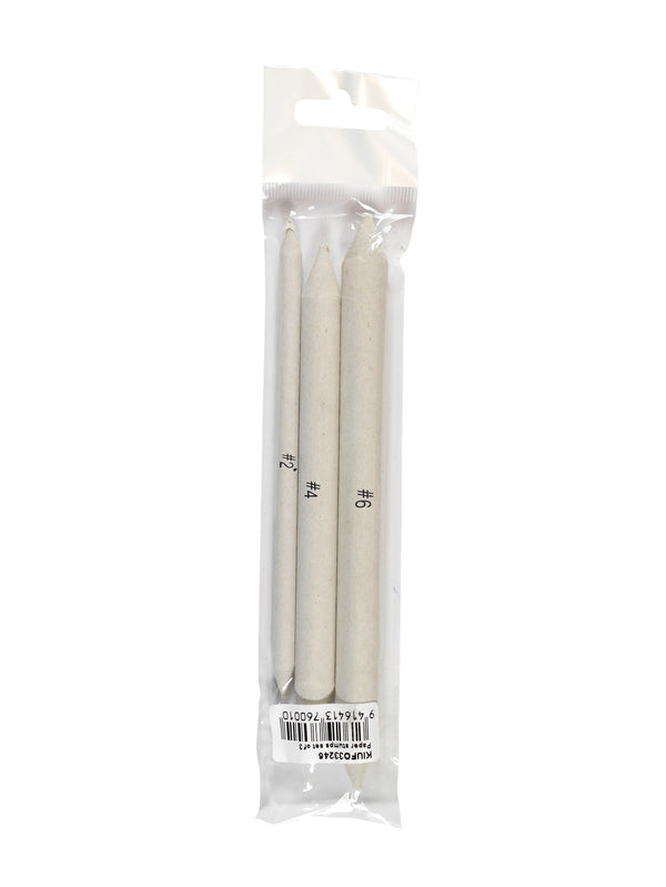Das Double Ended Paper Stumps Size 2, 4, 6 - Set Of 3