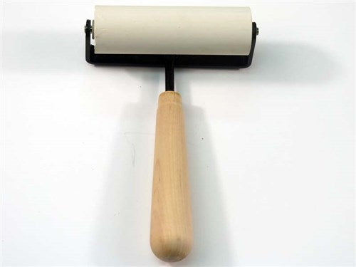 Das Soft Print Making Rubber Brayer With Wooden Handle Size 4"