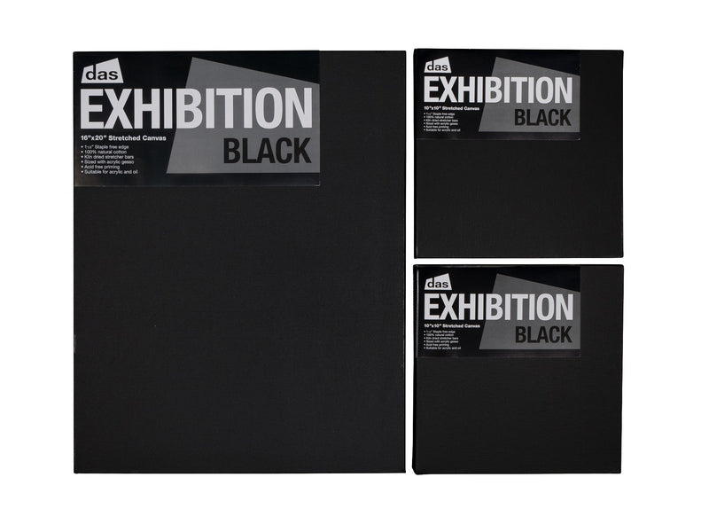 Das Exhibition Black 1.5 Art Canvas