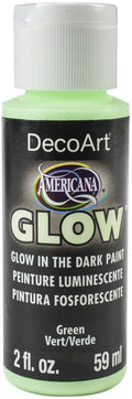 Decoart Americana Glow Paint 2oz#Colour_GREEN