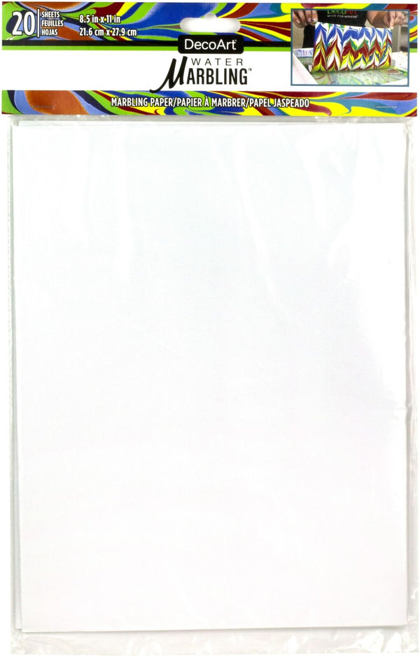 Decoart Water-marbling Paper 20 Sheets