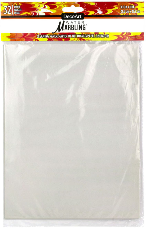 Decoart Water-marbling Cleaning Paper 32 Sheets