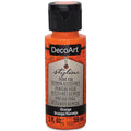 Decoart Stylin Multi Surface Fashion Acrylic Craft Paint 2oz#Colour_ORANGE