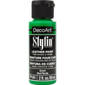 Decoart Stylin Multi Surface Fashion Acrylic Craft Paint 2oz#Colour_GREEN