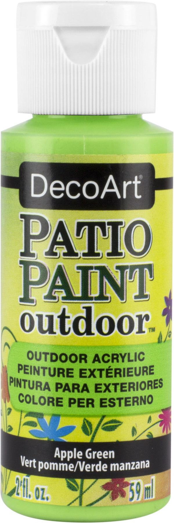 Decoart Patio Acrylic Craft Paint 59ml#colour_apple green