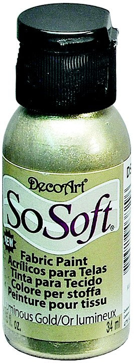 Decoart Sosoft Fabric Paints 30ml