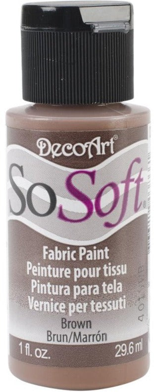 Decoart Sosoft Fabric Paints 30ml