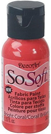 Decoart Sosoft Fabric Paints 30ml