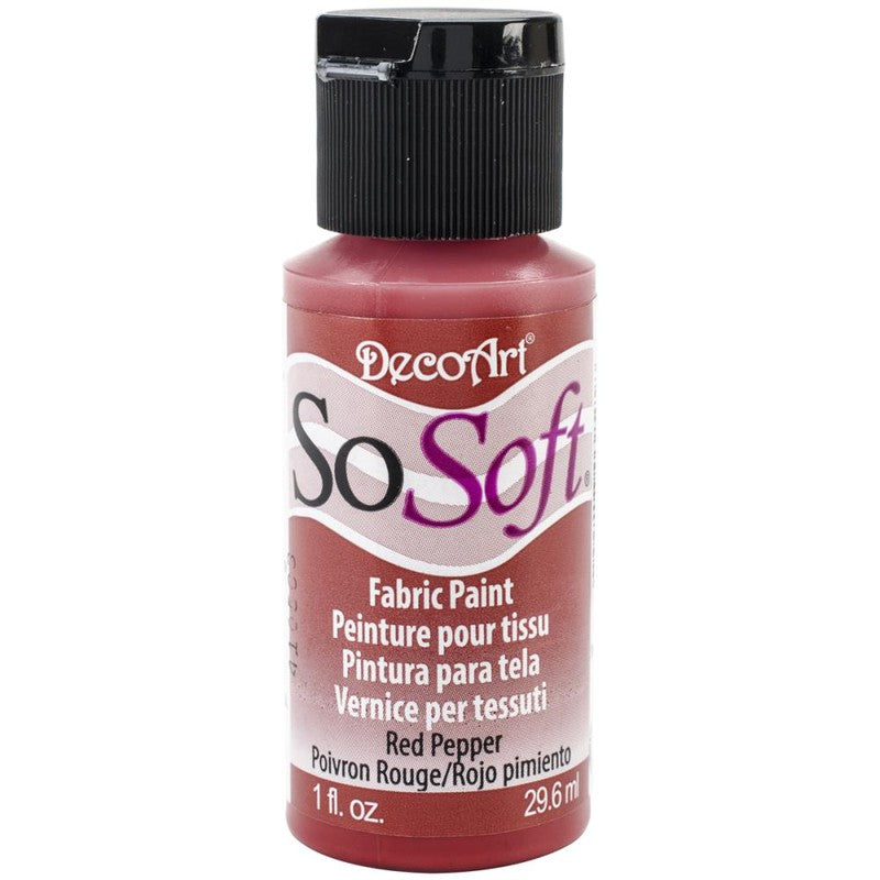 Decoart Sosoft Fabric Paints 30ml