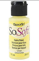 Decoart Sosoft Fabric Paints 30ml