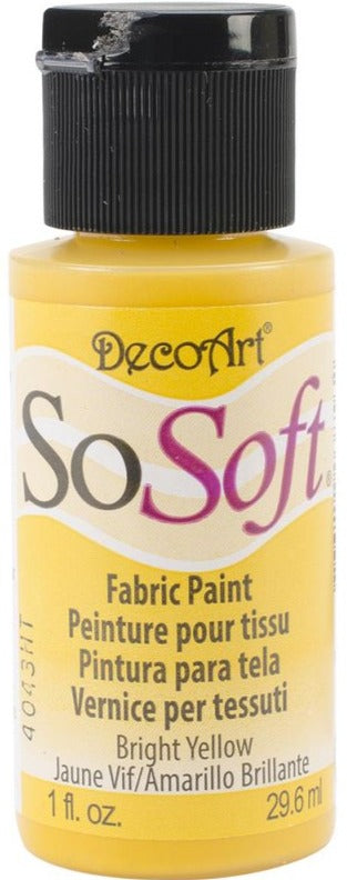 Decoart Sosoft Fabric Paints 30ml