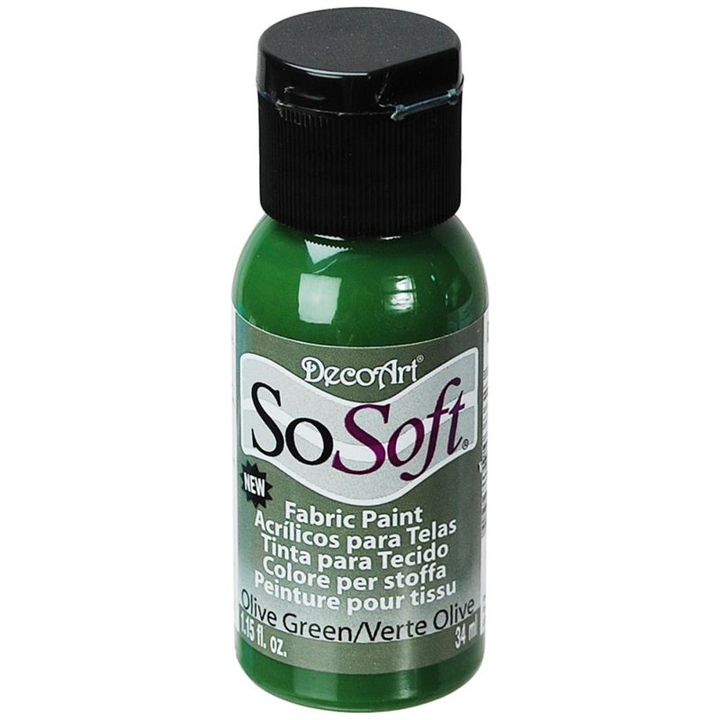 Decoart Sosoft Fabric Paints 30ml