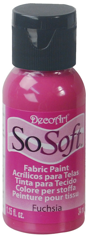 Decoart Sosoft Fabric Paints 30ml