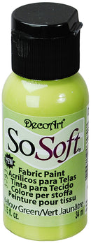 Decoart Sosoft Fabric Paints 30ml