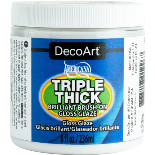 Decoart 8oz Triple Thick Gloss Glaze