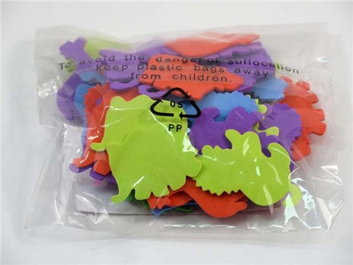 foam jungle animals pack of 50