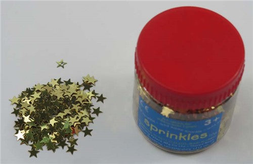 Star Sprinkles - Assorted Colours 50g