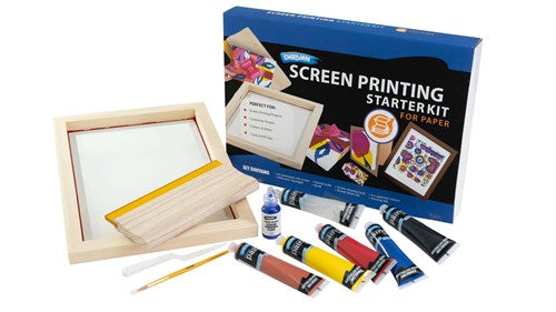 Derivan Silk Screen Starter Set For Paper